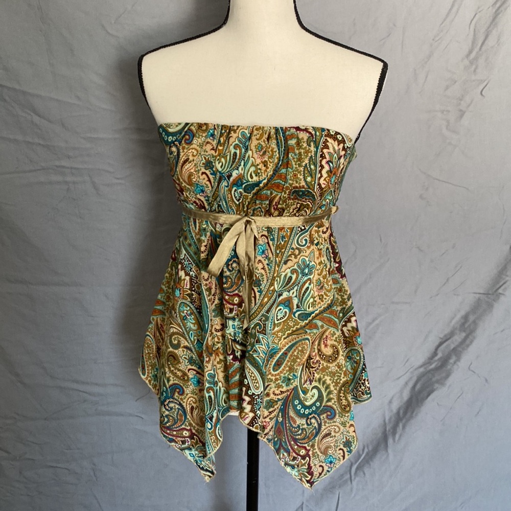 Y2K, Vintage, Retro Tube Top